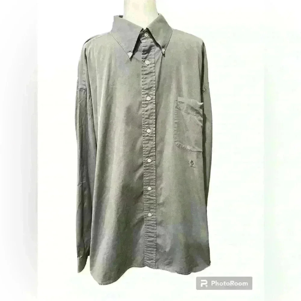 Means plus-sized Tommy button down. - image 1